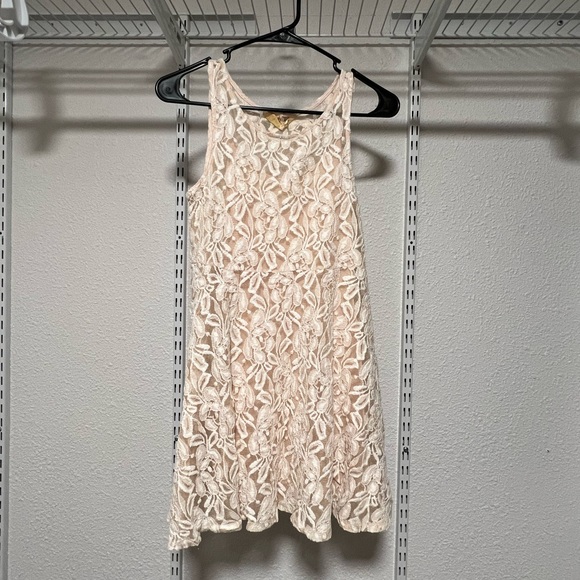 Free People Nude Lace Dress - Picture 1 of 3